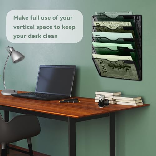 A4 mesh hanging wall file holder in tray wall file holder mail organizer magazine storage rack letter trays file organizer