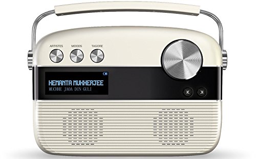 Saregama Carvaan Bengali Portable Digital Music Player (Porcelain White)