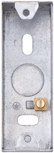 Selectric 5M 1 Gang 25mm Architrave Back Box Flush Mount Galvanised Steel