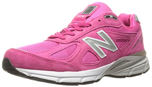 New Balance Men's M990KM4 Running Shoes, Komen Pink, 9.5 D US