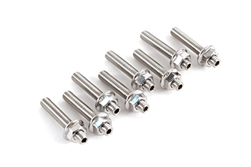 Red Hound Auto Stainless Steel Exhaust Manifold 8 Stud Kit Compatible with Ford F-150 F-250 F-350 4.6L 5.4L Engines