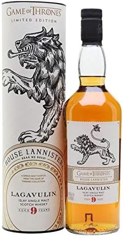LAGAVULIN AGED 9 YEARS GAME OF THRONES LIMITED EDITION HOUSE LANNISTER 70 CL
