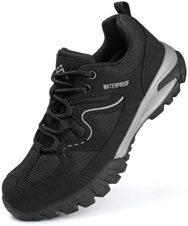 Amazon.com: NORTIV 8 Zapatos de senderismo impermeables para mujer