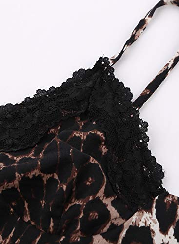 41a56TG5GtL Lencería con estampado de leopardo para mujer, cuello en V, tirantes delgados, ropa de dormir Chemises, babydoll, mini… Lencería con estampado de leopardo para mujer, cuello en V, tirantes delgados, ropa de dormir Chemises, babydoll, mini… - Imagen 5