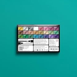 ARTISTRO 24 Metallic Dual-Tip Acrylic Paint Markers