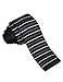 H2H Mens Casual Stripe Patterned Knit Neck Tie