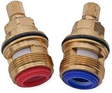 TapSparesUK Ceramic Tap Cartridge Set for Franke Ascona 3308R Quarter Turn Valve view 3