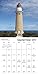 Lighthouses Mini Wall Calendar (2017)