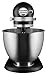 KitchenAid KSM3311XBM Artisan Mini Series Tilt-Head Stand Mixer, 3.5 quart, Matte Black