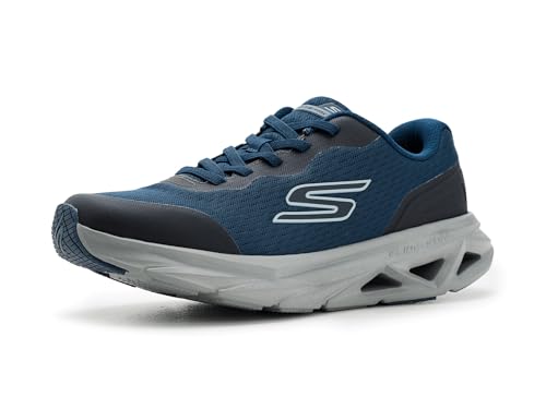 Skechers Men's Glide Step Vortex Avalin Sneaker, Navy, 7.5 X-Wide