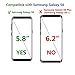 J.west Galaxy S8 Case, Luxury Sparkle Glitter Pearly-Lustre Cute Pattern Slim Flexible Clear Soft Rubber Silicone Protective Shockproof Phone Case Cover for Samsung Galaxy S8 (Colorful)