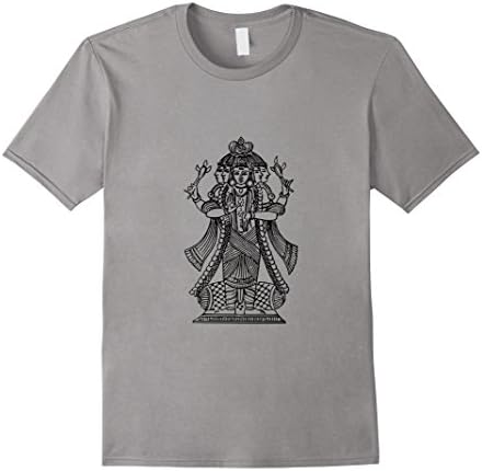 Mens Hindu God of India Lord Shiva Spiritual Yoga T-Shirt Large Slate