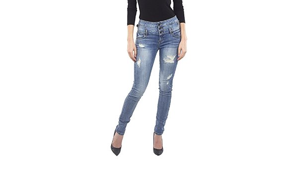 Waist Stretch Skinny Denim Jean 