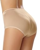 Leonisa Women's High Cut Panty Shaper, Beige, M