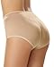 Leonisa Women's High Cut Panty Shaper, Beige, M