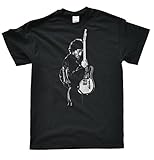 Stooble Original Print Men's Bruce Springsteen with Guitar T-Shirt