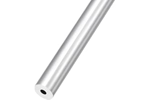 METALLIXITY 6063 Aluminum Tube (16mm OD x 5mm ID x 300mm L), Aluminum Round Tubing - for Home Furnishing, Machinery, DIY Handicraft