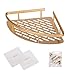 Bearstar 1 Tier Bathroom Corner Shelves Bathroom Shelf Shower Corner