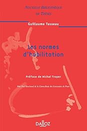 Les  normes d'habilitation