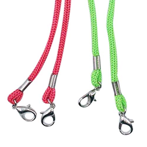 4PC Adjustable Length Face Bandana Lanyard - Comfortable Handy & Convenient Safety Holder & Hanger -Easy On & Off