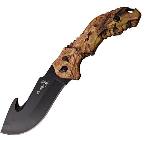 Elk Ridge Guthook Fixed Blade Camo
