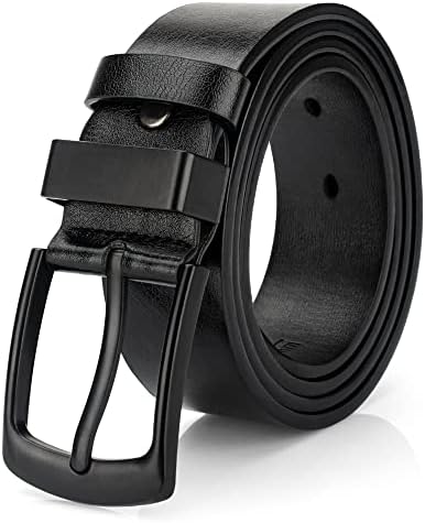 streetwear dress belt clean buckle matte black hardware 30mm 35mm Men's Classic Dress Belt (Black, Size 30) J.Crew Factory