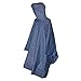 totes Navy Blue Adult Rain Poncho