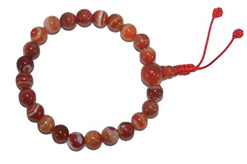 Agan Traders Tibetian Buddhist Prayer Power Beads Original Healing, Prayer Meditation Bracelet Mala