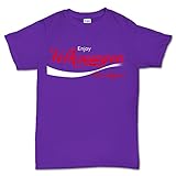 Enjoy VW Cola Fans Car T Shirt L Purple