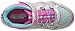 Skechers Kids Girls' Skech-Air Stardust Running Shoe, Stardust Silver, 8 M US Toddler