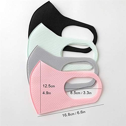 Anti Dust Mask Face Mouth Mask,Fashion Reusable Washable Outdoor Unisex Mask (2Pcs)