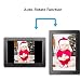 Digital Picture Frame 10.1 in, Digital Photo Frame Video Player with Motion Sensor Smart Electronics Picture Frame High Resolution 1280×800 IPS LCD/1080P 720P/Stereo/MP3/Calendar/Time/Remote Controlthumb 2