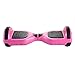 UL2272 Certified Smart Self Balancing Hoverboard Personal Adult Transporter with LED Light- Pink