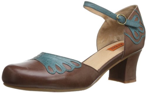 Miz Mooz Women's Elly Dress Pump,Brown,9 M US