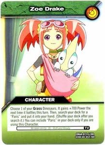 Dinosaur King TCG Alpha Dinosaurs Attack - "Zoe Drake" DKAA-71/100 (Common)