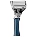 Harry's Men's Razor Set with 6 Razor Blades, Navy Blue