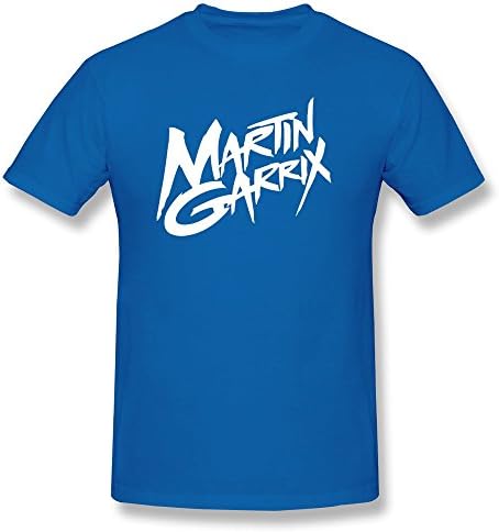 YJJ Men's DJ Martin Garrix Logo T-Shirts Size M RoyalBlue