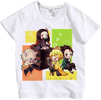 鬼滅の刃 Tシャツ 子供服 キッズ 夏服 半袖 アニメ 日常服 かわいい こども 子供 無一郎 禰豆子 善逸 鬼殺隊 女の子 グッズ