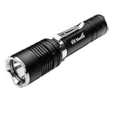 ThorFire VG10 Tactical Flashlight LED 4 Modes 0.5 - 847 Lumen Use 18650 or CR123A Batteries for Camping Cycling Hiking Hunting