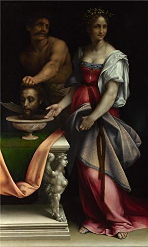 'Cesare Da Sesto - Salome,about 1510-20' Oil Painting, 20x33 Inch / 51x85 Cm ,printed On High Quality Polyster Canvas ,this Replica Art DecorativePrints On Canvas Is Perfectly Suitalbe For Home Theater Decoration And Home Decor And Gifts