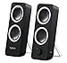 Logitech Multimedia Speakers Z200 with Stereo Sound for Multiple Devices - Black (Renewed)
