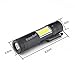 Zlimio 5 Packs LED Flashlights Bulk, 1000 Lumen Q5 COB LED Brightness Mode Torch Lamp Penlight, Powered by AA/14500