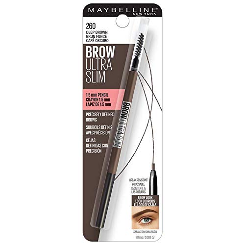Maybelline Brow Ultra Slim Pencil, Deep Brown - Image 3