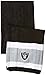 Little Earth NFL Oakland Raiders Adult Scarf & Glove Gift Set, One Size, Black