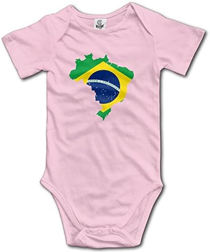 ONE SUIT Map Flag Of Brazil Funny Baby Onesies Infant Clothes Boys Girls Bodysuit Jumpsuit Rompers Baby Outfits
