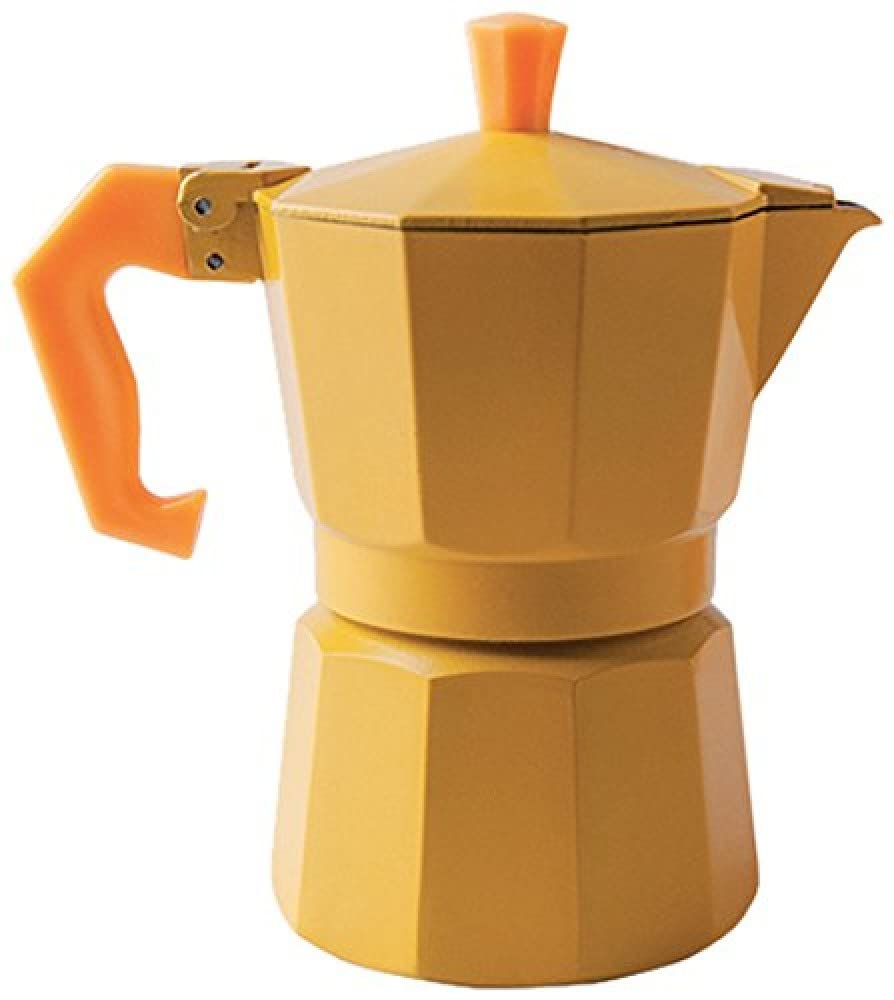 Excèlsa"Chicco Color" Yellow 1 Cup Coffee Maker