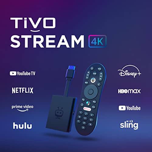 TiVo Stream 4K Every Streaming App and Live TV on One Screen 4K UHD