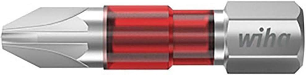 Wiha 7012TY TY-Bit PZ2 x 29 mm, Red, 5-TLG