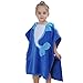 IDGIRL Hooded Baby Towel Kids Bathrobe 2-5 Year YE0014-Blue