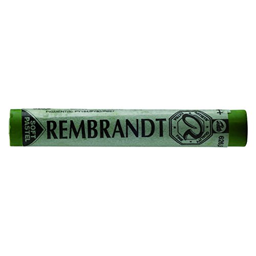 Rembrandt Soft Round Pastels cinnabar green light 626.5 each